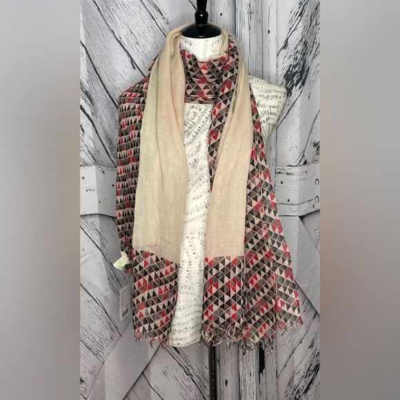 NWT Staring At Stars Rectangular Large Scarf - Picture 1 of 5